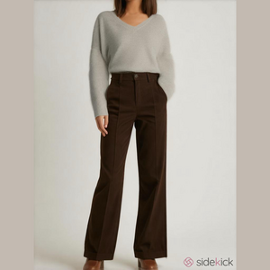 Vintage Wrangler Leather Pants Caramel Brown Jeans Slacks